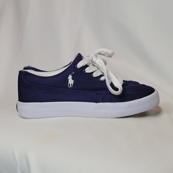 Polo Ralph Lauren Shoes - Polo Ralph Lauren Sneakers Navy Blue & White